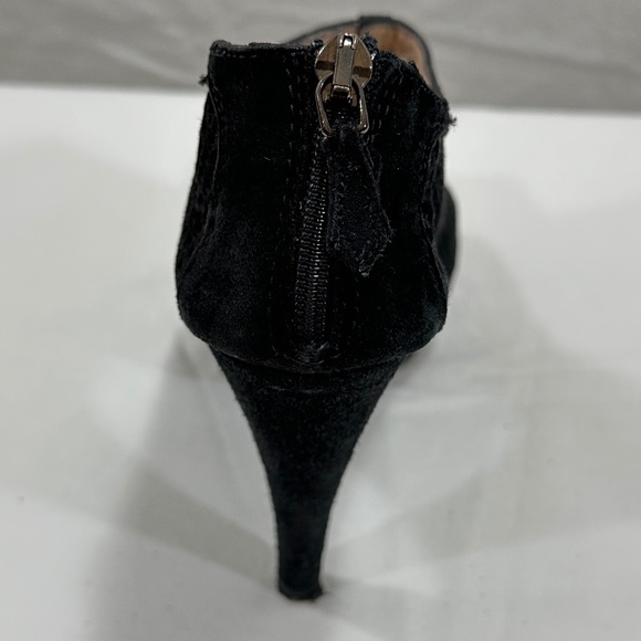 Gastone Lucioli Peep-Toe Perforated Platform Booties - Size 37.5 - Picture 5 of 13